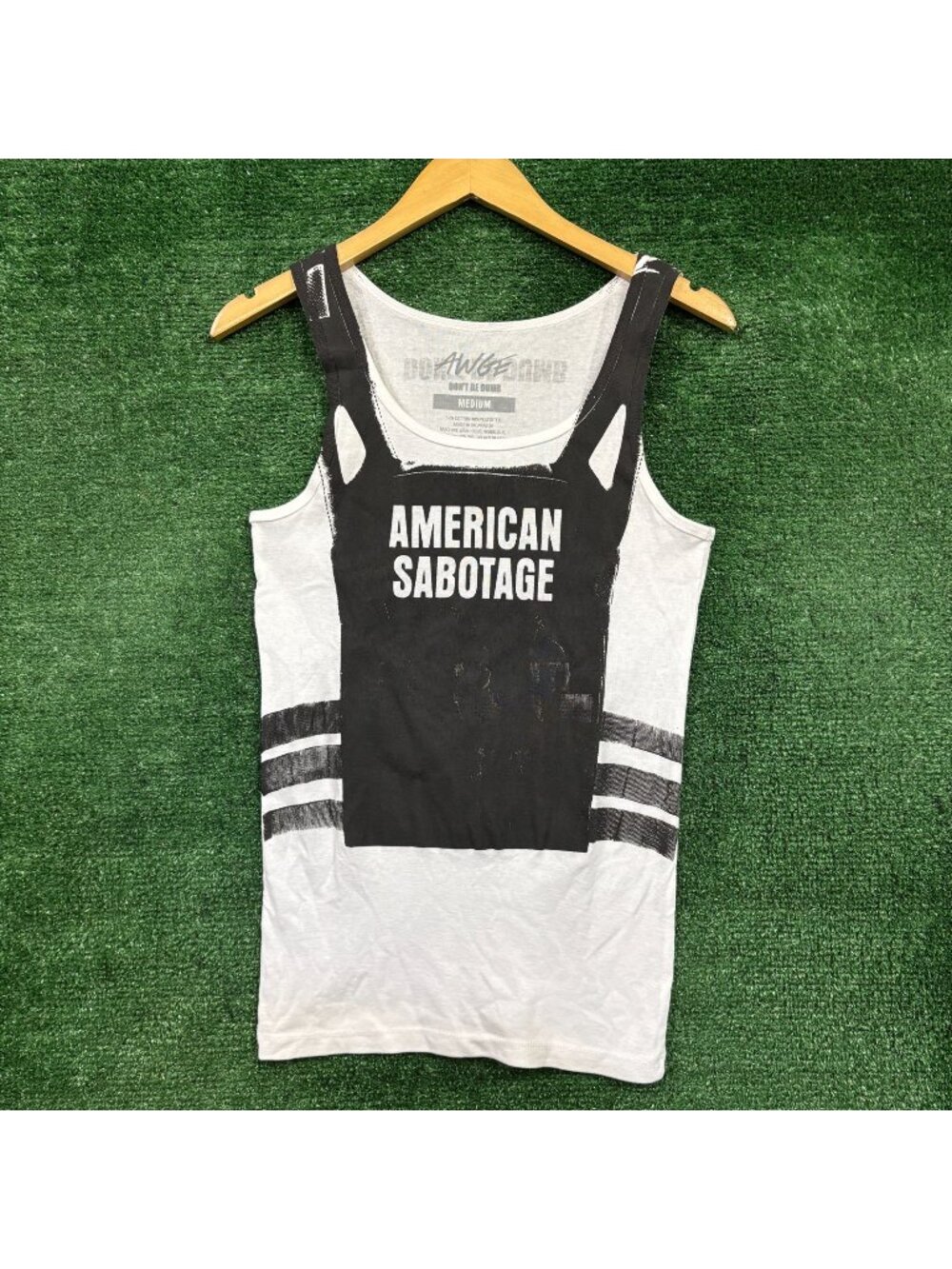 Asap Rocky x AWGE American Sabotage Rolling Loud Tank Top size Medium